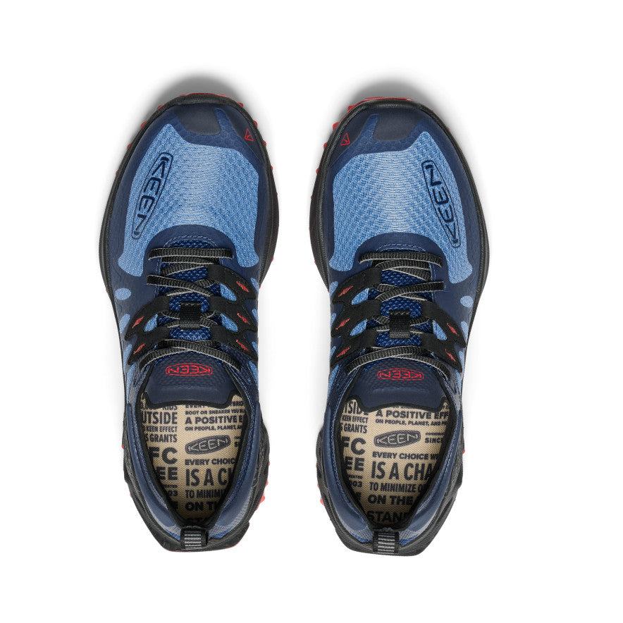 Keen Zionic Speed Erkek Yürüyüş Ayakkabısı Mavi Kırmızı | JIX8218SJ