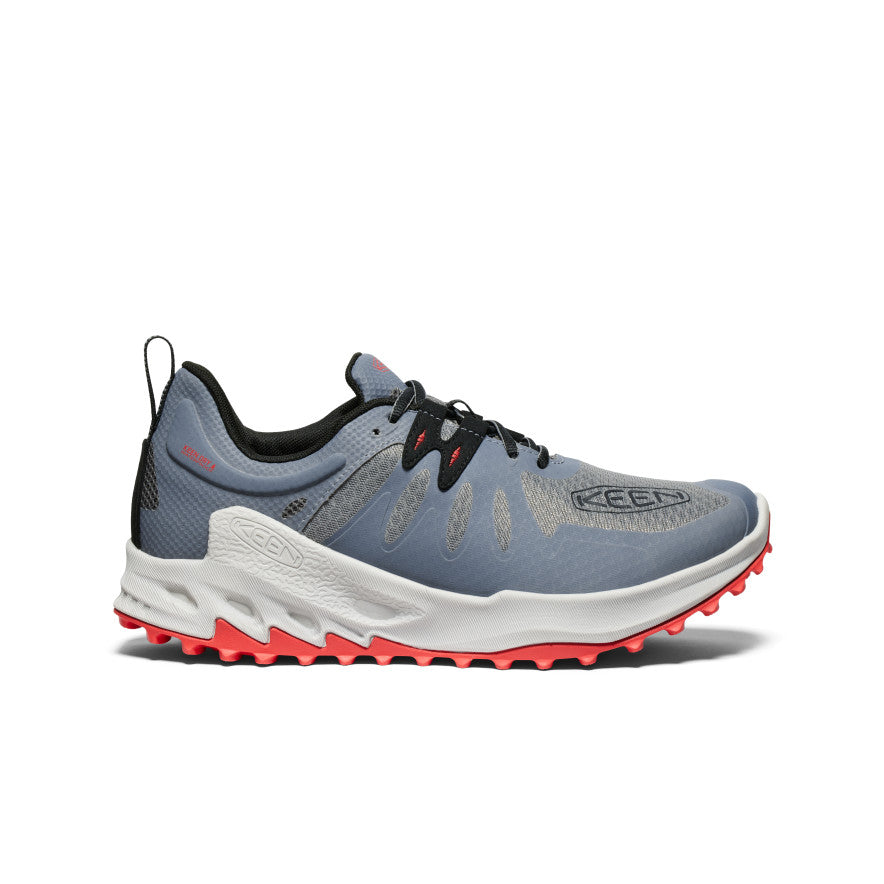 Keen Zionic Waterproof Erkek Yürüyüş Ayakkabısı Gri Kırmızı | VIC672DK