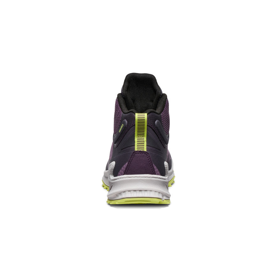 Keen Zionic Waterproof Kadın Yürüyüş Botu Siyah Mor Yeşil | WMD5922FN